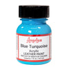 Blue Turquoise Tap Shoe Leather Paint