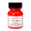 Fire Red Tap Shoe Leather Paint