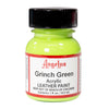 Grinch Green Tap Shoe Leather Paint