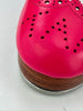Tap Shoes Pink and Shiny Silver Custom
