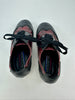 Tap Shoes Black Burgundy Blend Encore Discount Miller & Ben Custom Royal Pattern