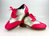 Pink and Shiny Silver Royal Tap Shoes Custom
