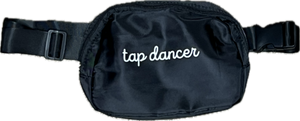 Tap Dancer Fanny Pack Black KR Kelsey Rose Tap Shoes